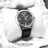 Valentino范倫鐵諾水鑽真皮錶