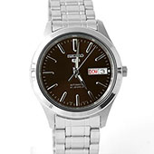 手錶 SEIKO簡約銀黑機械錶