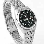 手錶 SEIKO黑面板數字機械錶